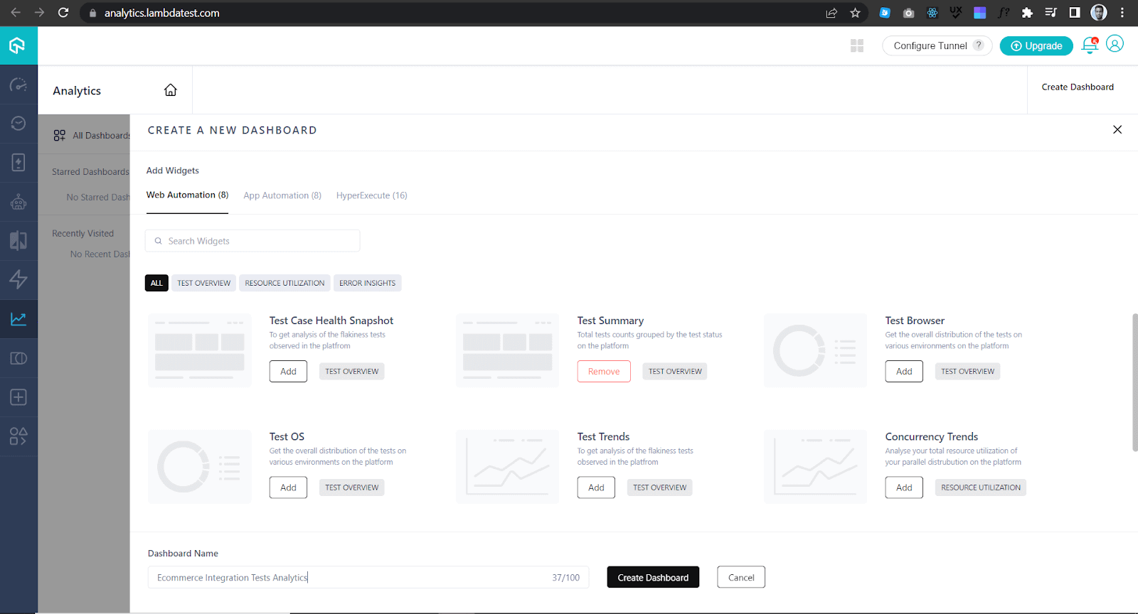 Jasmine JS Tutorial Dashboard -004